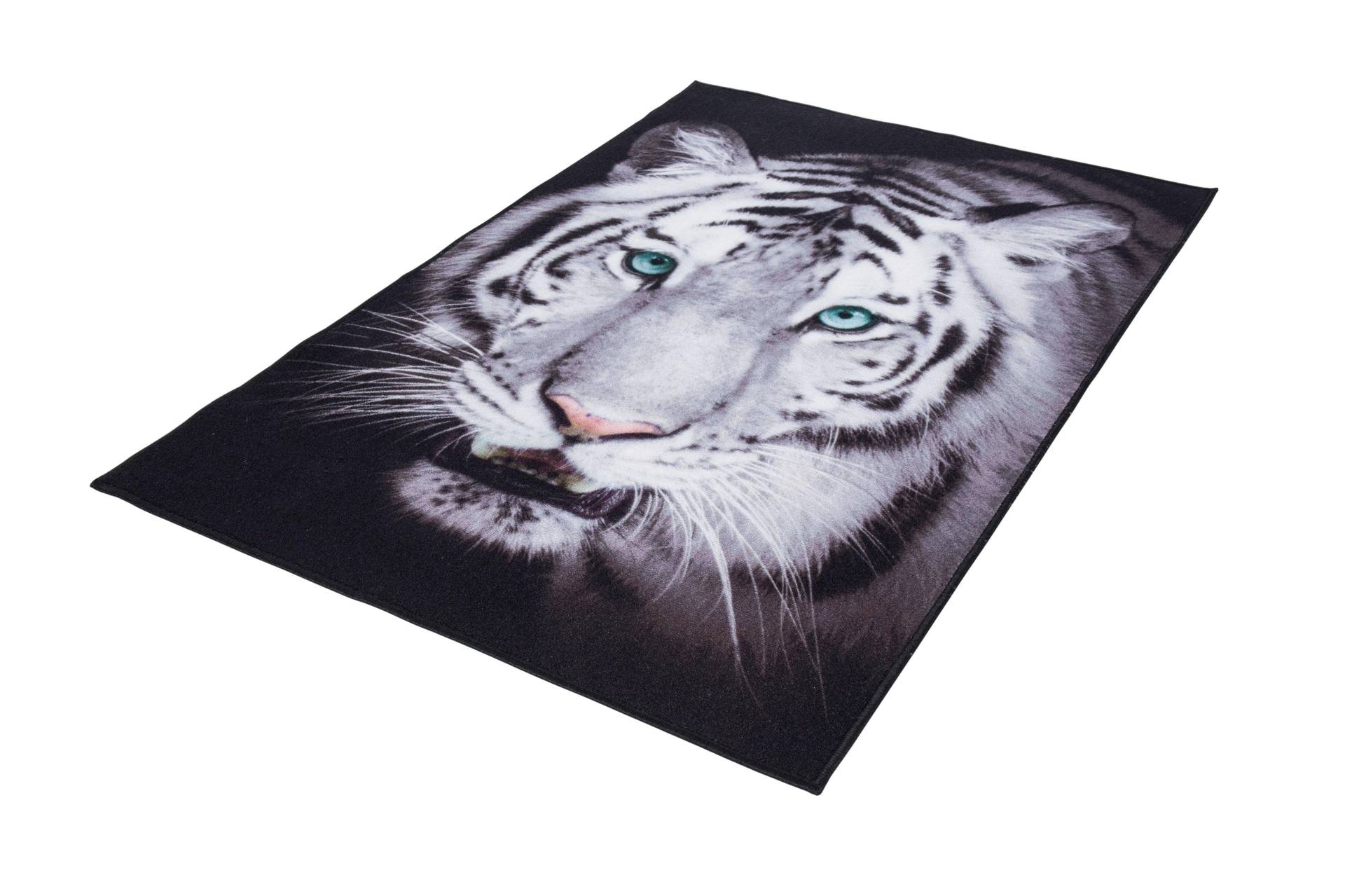 Andiamo Teppich »Weisser Tiger«, rechteckig, 4 mm Höhe, Wohnzimmer Andiamo Teppich »Weisser Tiger«, rechteckig, 4 mm Höhe, Wohnzimmer von Andiamo