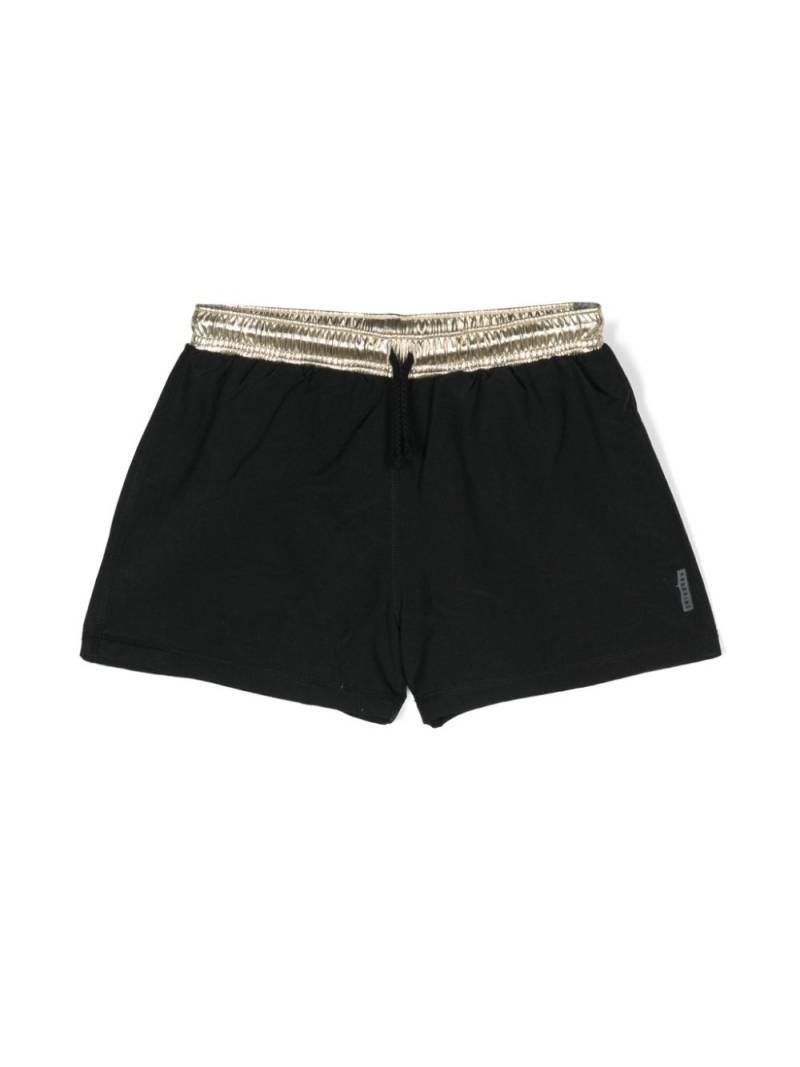 Andorine colourblock swimming shorts - Black von Andorine