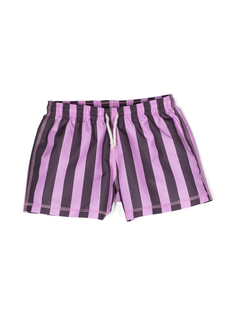 Andorine striped drawstring swim shorts - Pink von Andorine