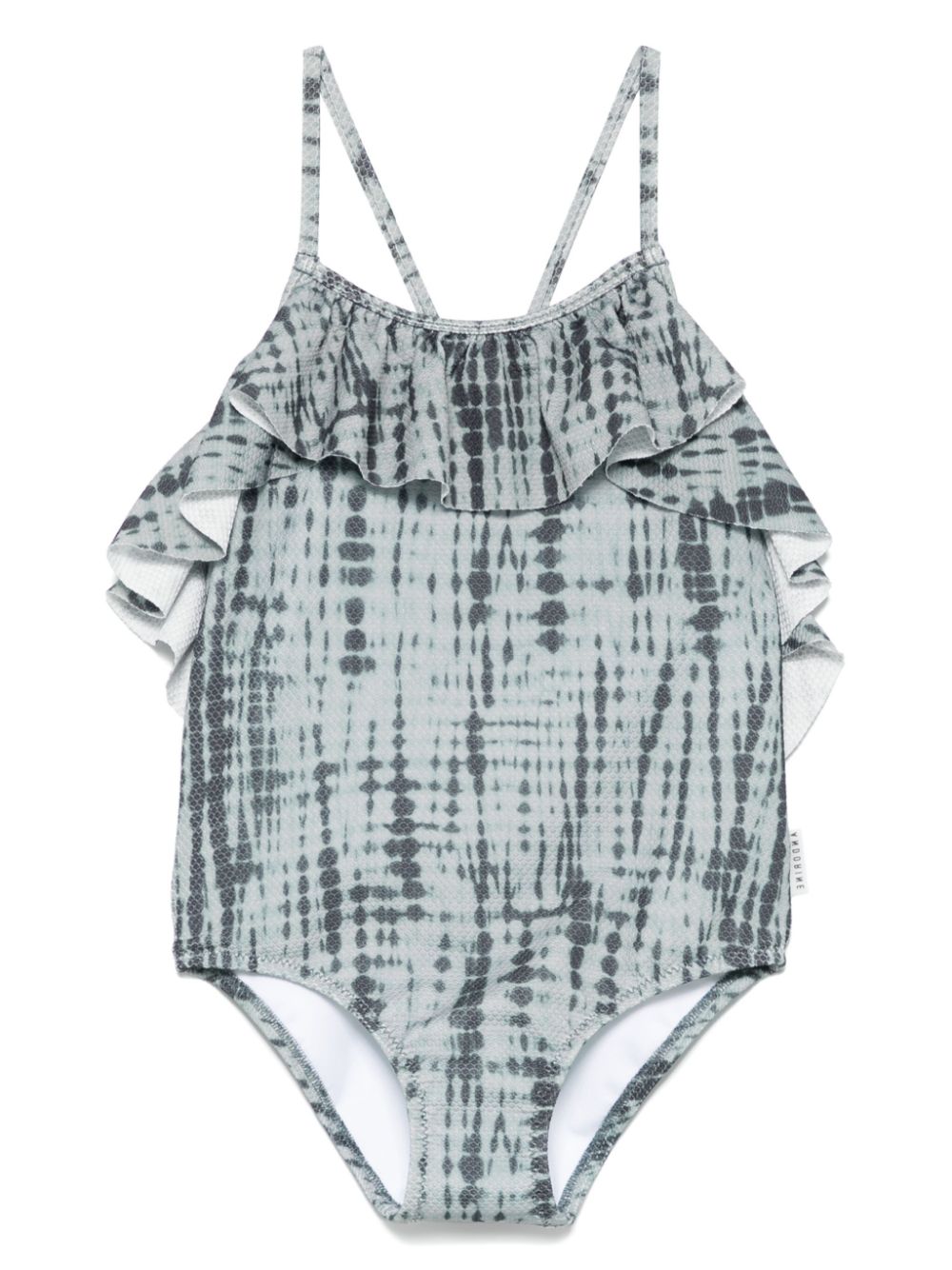 Andorine tie-dye swimsuit - Green von Andorine