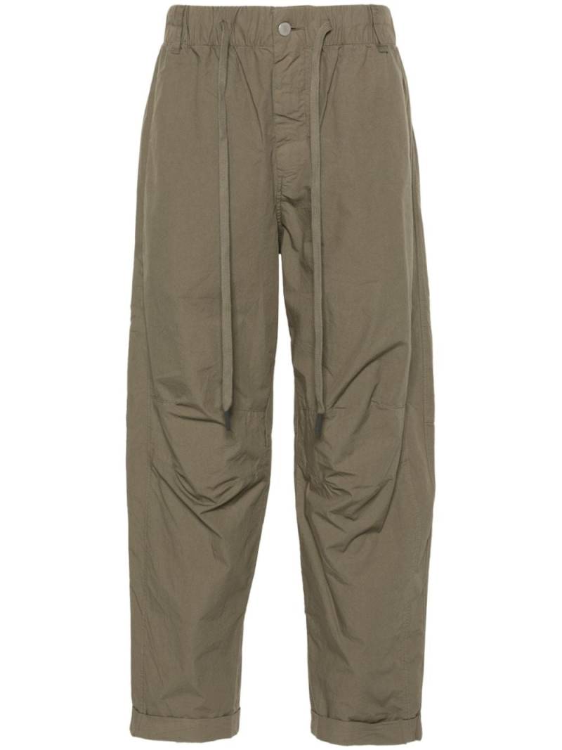 Andrea Ya'aqov cotton cropped trousers - Green von Andrea Ya'aqov