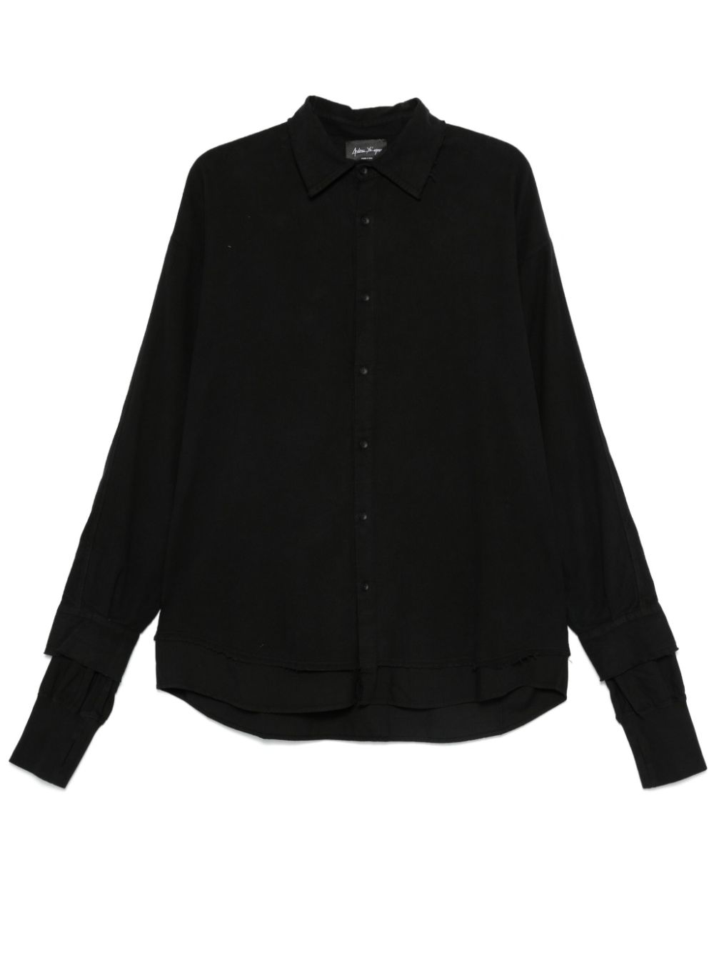 Andrea Ya'aqov double shirt - Black von Andrea Ya'aqov