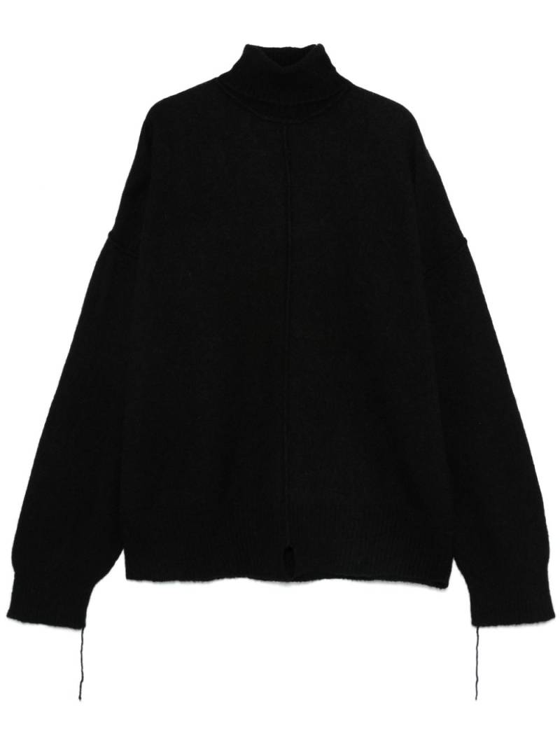 Andrea Ya'aqov roll-neck sweater - Black von Andrea Ya'aqov