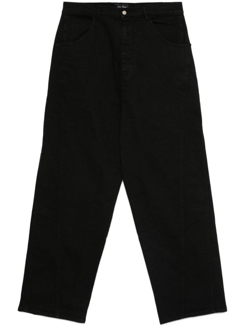 Andrea Ya'aqov wide-leg jeans - Black von Andrea Ya'aqov