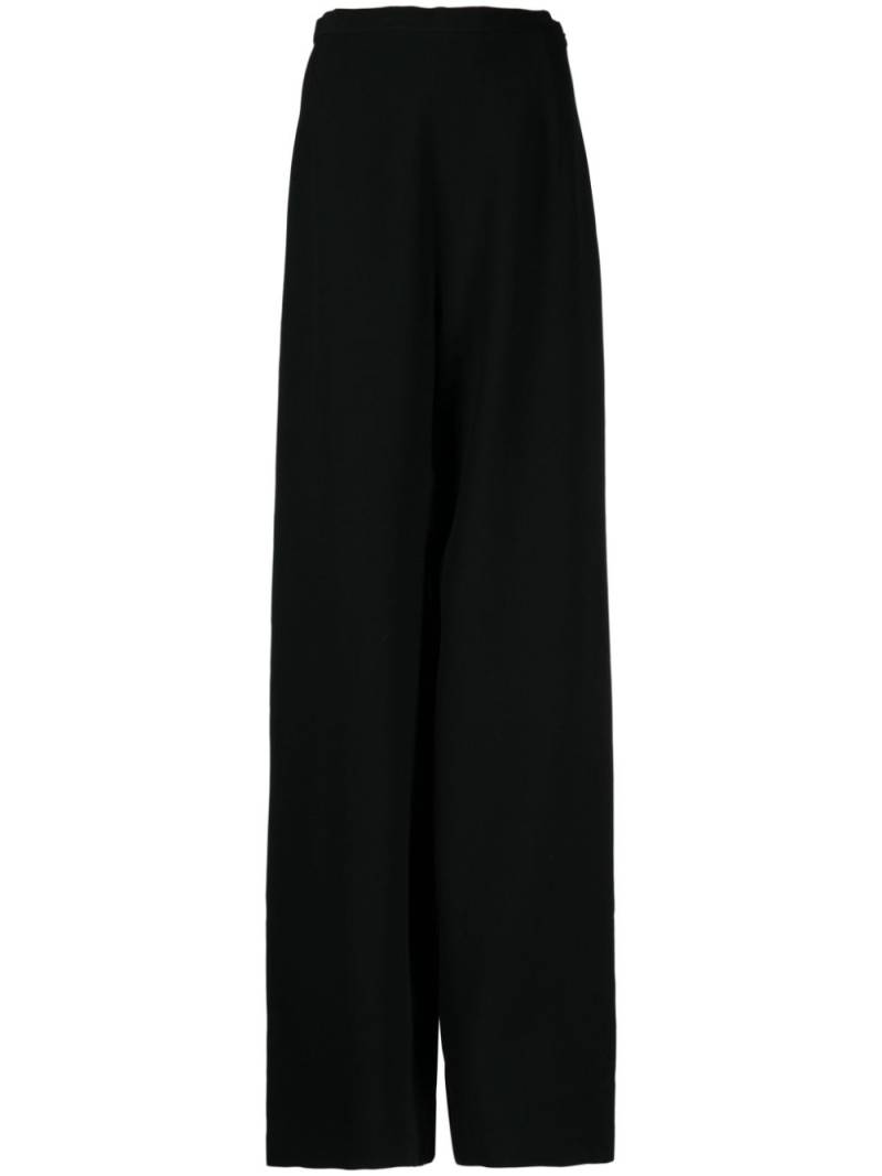 Andrew Gn high-waist palazzo trousers - Black von Andrew Gn