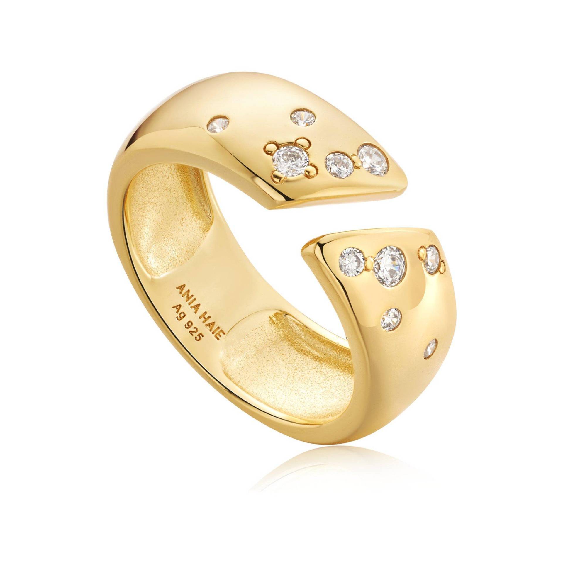 ANIA HAIE Ring Damen Gold Verstellbar von Ania Haie