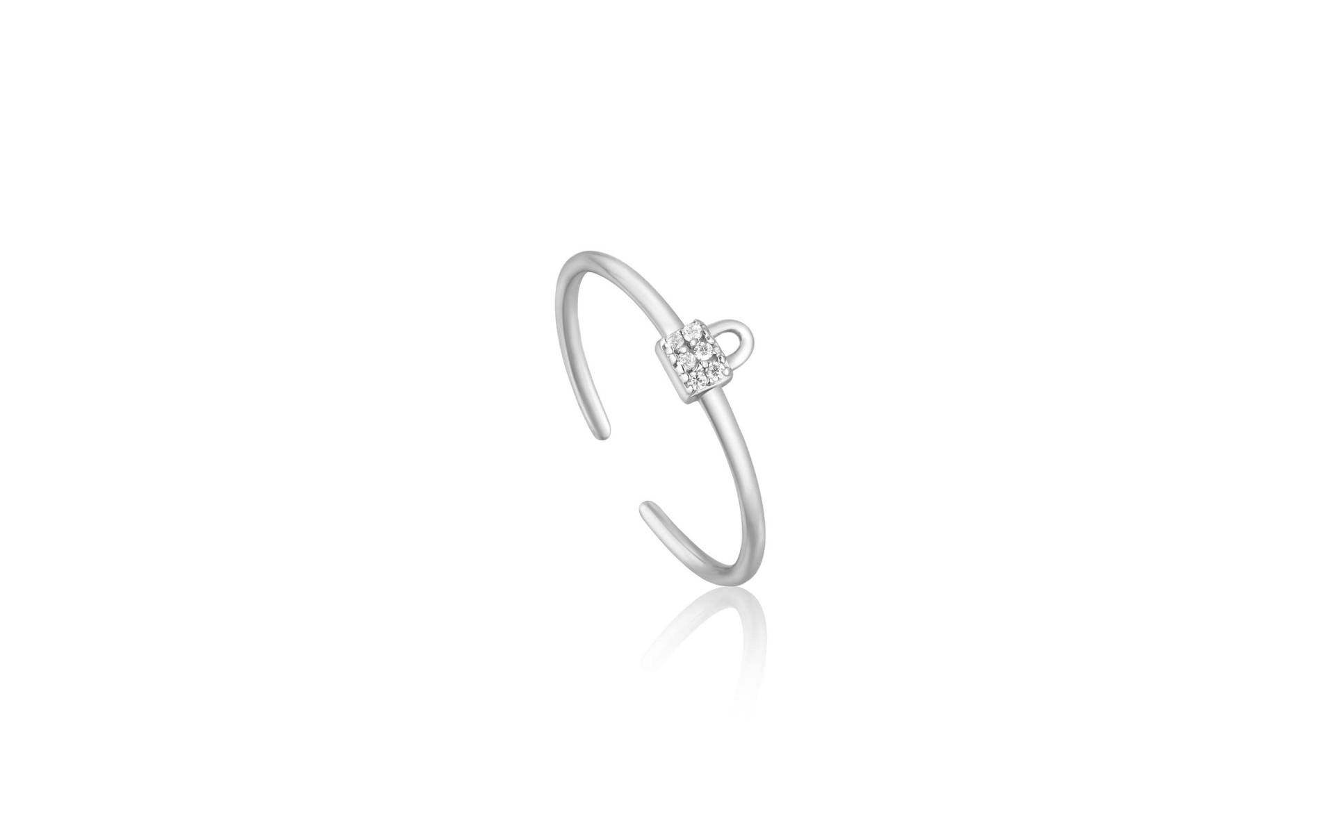 Ania Haie Fingerring »Silver Padlock« von Ania Haie