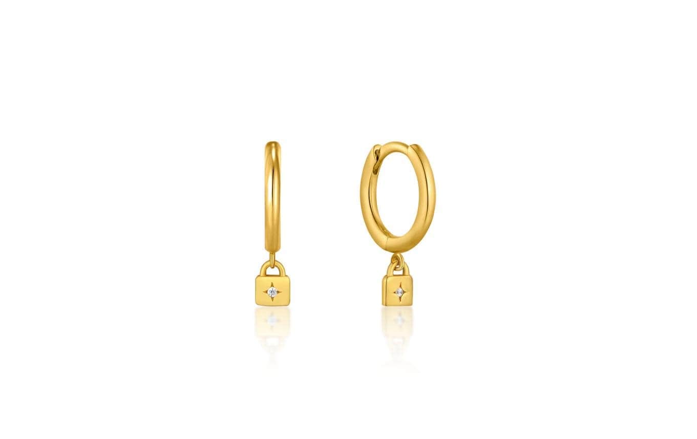 Ania Haie Paar Creolen »Goldfarben Padlock« Ania Haie Paar Creolen »Goldfarben Padlock« von Ania Haie