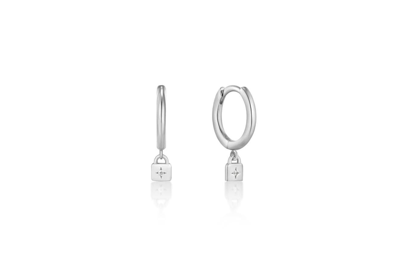 Ania Haie Paar Ohrhänger »Silver Padlock H« Ania Haie Paar Ohrhänger »Silver Padlock H« von Ania Haie