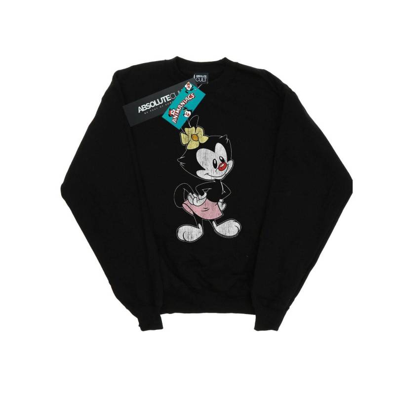 Dot Classic Pose Sweatshirt Jungen Schwarz 116 von Animaniacs