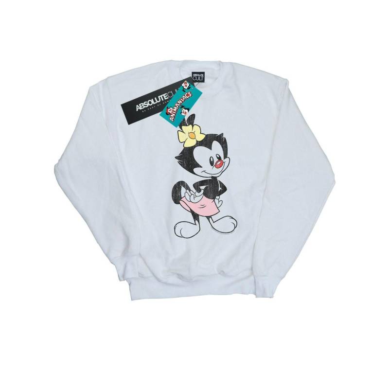 Dot Classic Pose Sweatshirt Jungen Weiss 104 von Animaniacs