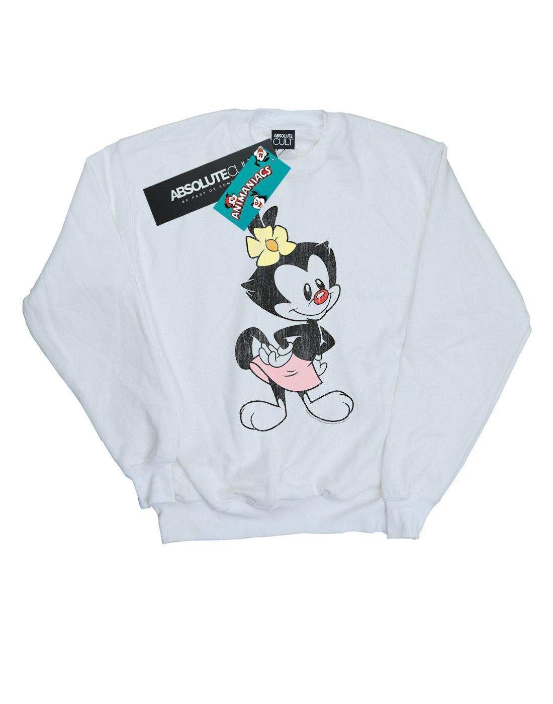 Dot Classic Pose Sweatshirt Jungen Weiss 116 von Animaniacs