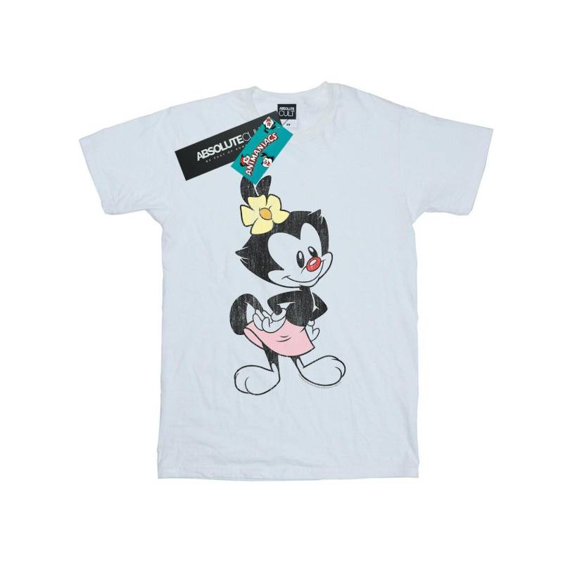 Dot Classic Pose Tshirt Herren Weiss 3XL von Animaniacs