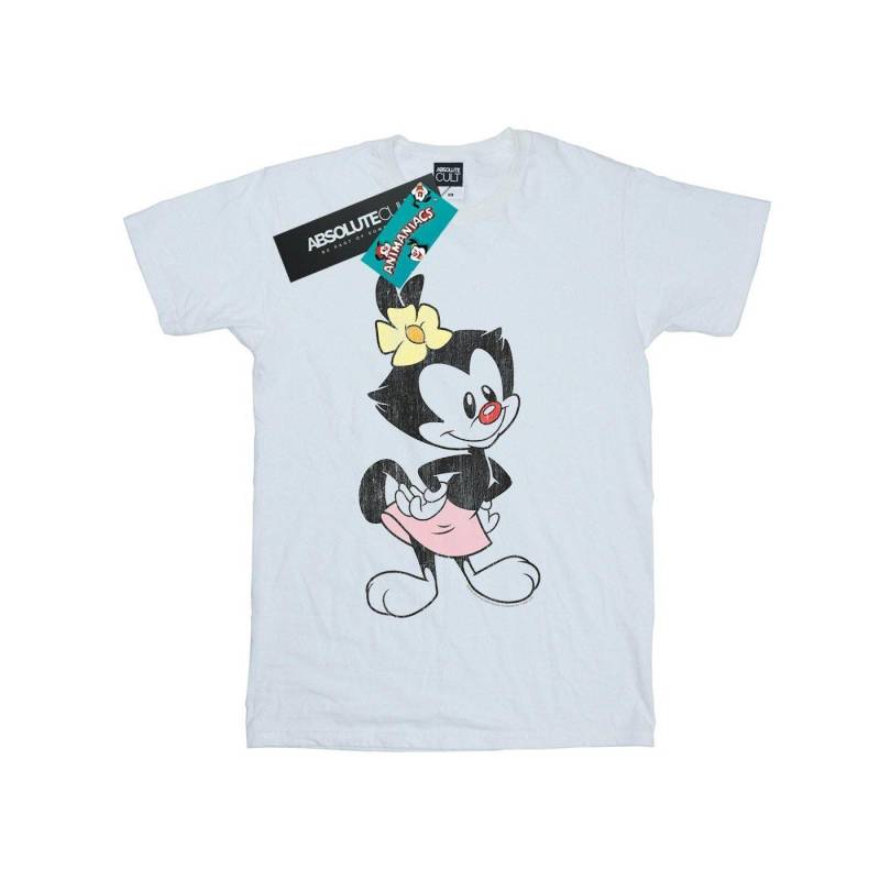 Dot Classic Pose Tshirt Herren Weiss L von Animaniacs