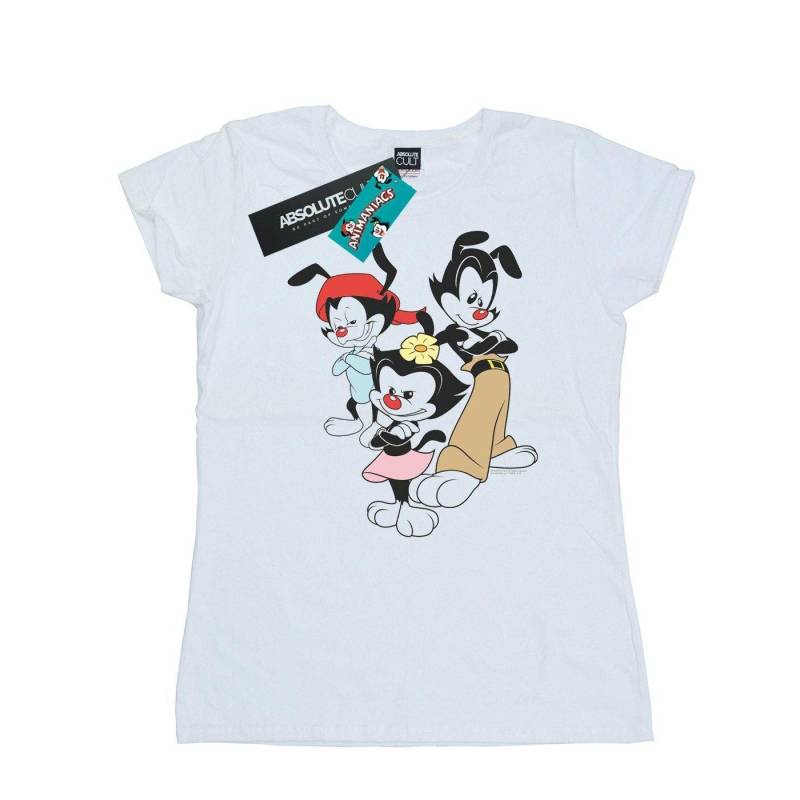 Dot Wakko And Yakko Tshirt Damen Weiss L von Animaniacs