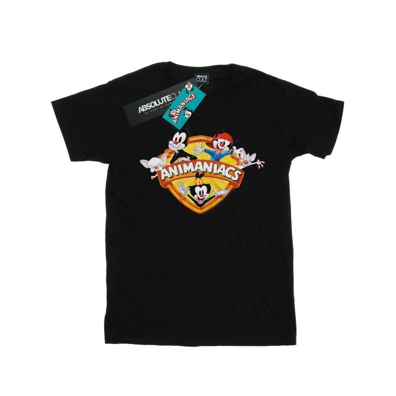 Group Shield Tshirt Herren Schwarz M von Animaniacs