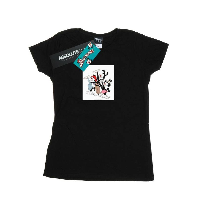 Ta Da Tshirt Damen Schwarz L von Animaniacs