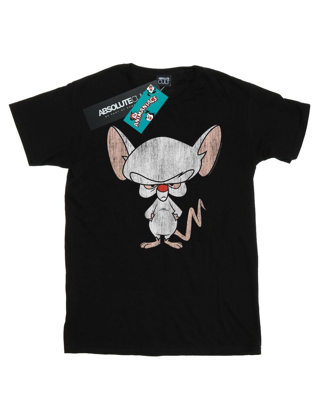 The Brain Classic Pose Tshirt Herren Schwarz 4XL von Animaniacs