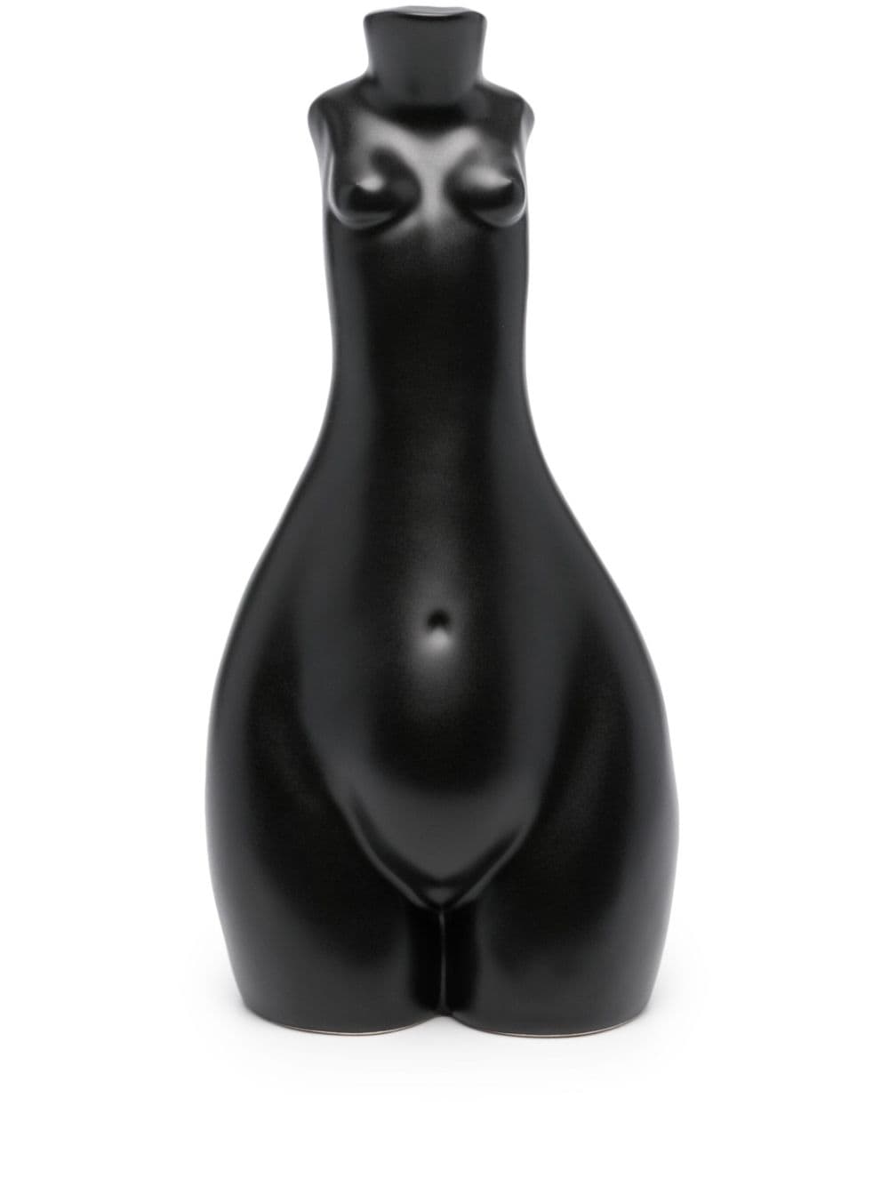 Anissa Kermiche Tit For Tat ceramic candle holder (26cm) - Black von Anissa Kermiche