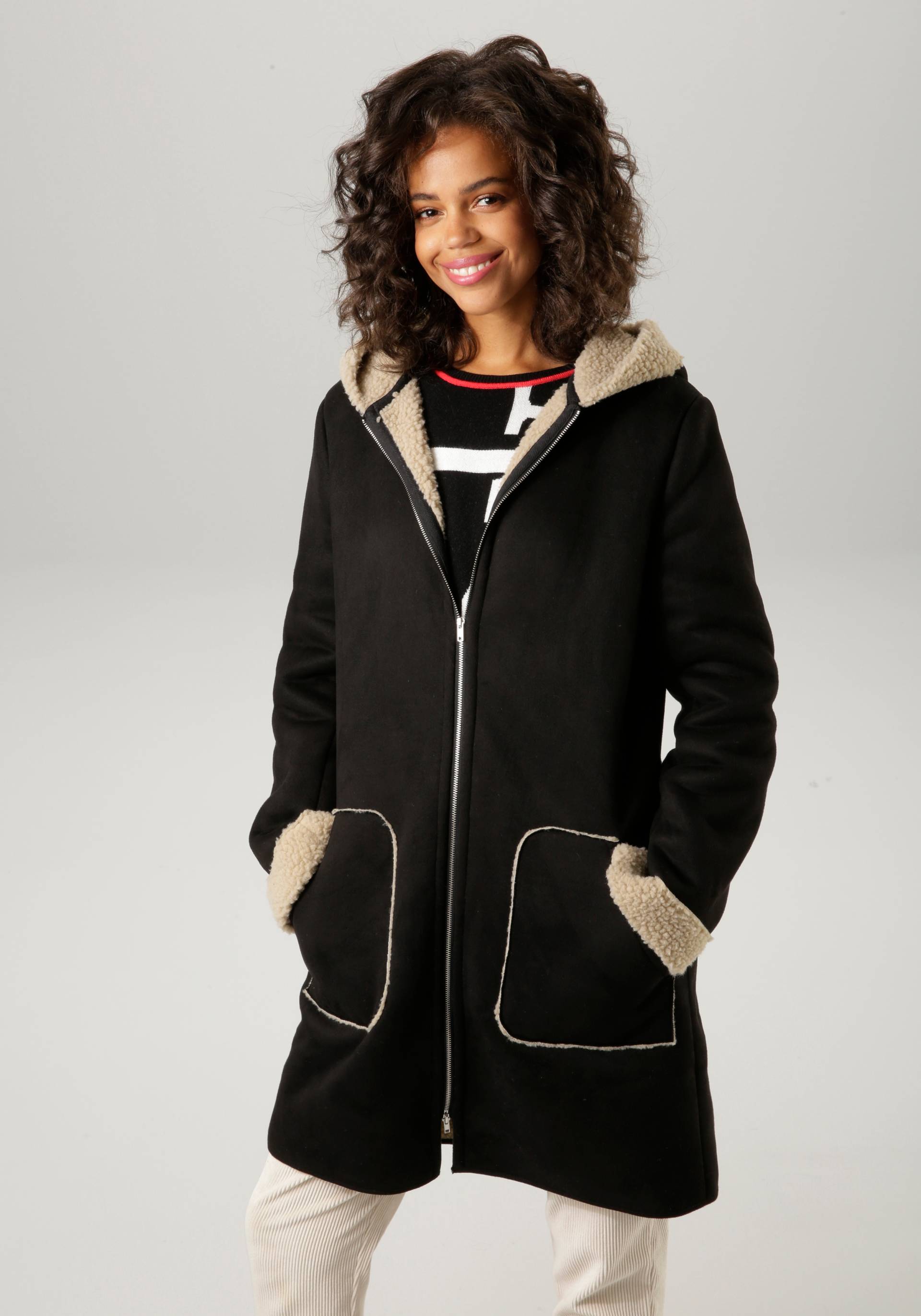 Aniston CASUAL Kurzmantel, mit Kapuze Aniston CASUAL Kurzmantel, mit Kapuze von Aniston CASUAL