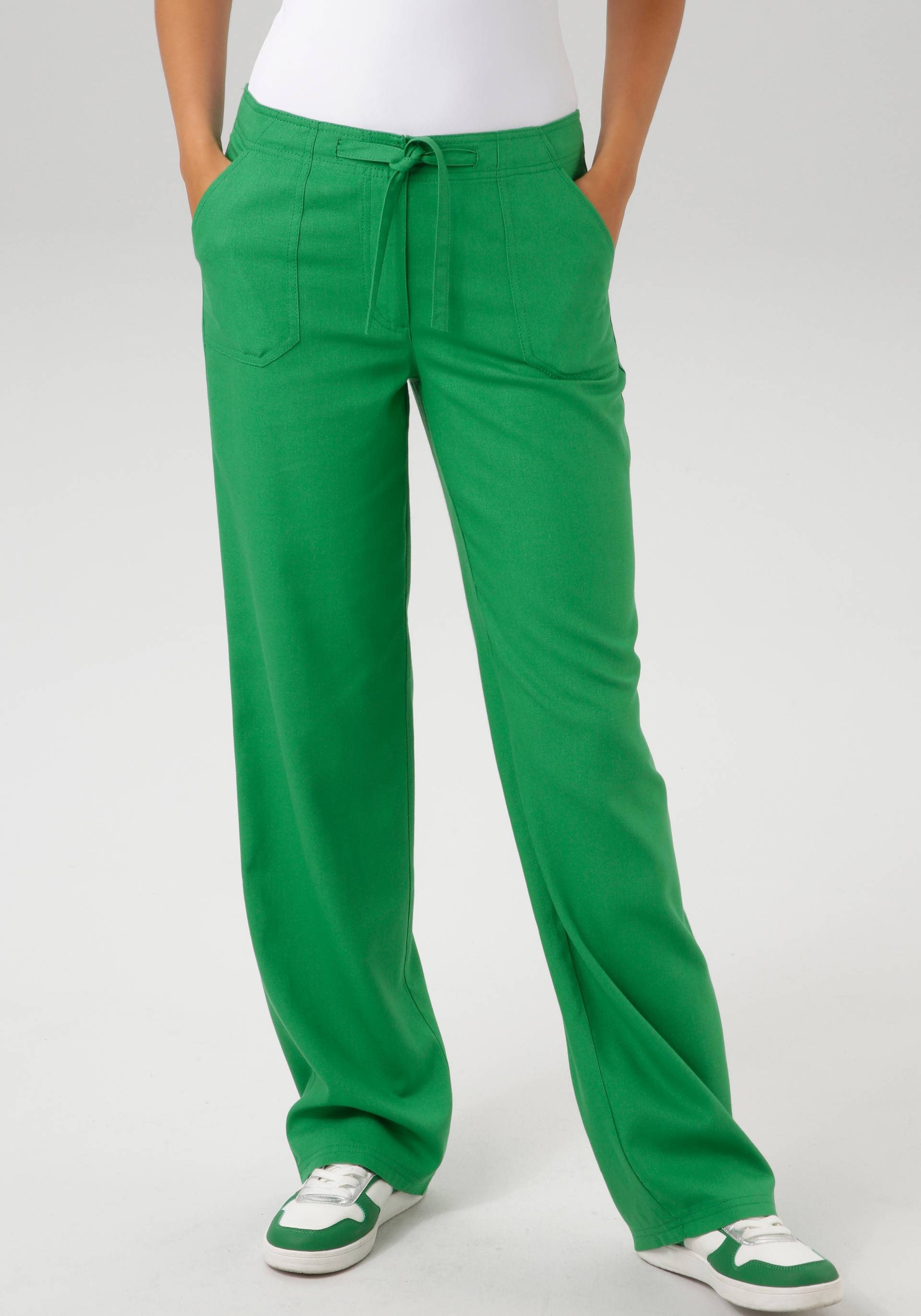 Aniston CASUAL Leinenhose, mit Bindeband Aniston CASUAL Leinenhose, mit Bindeband von Aniston CASUAL