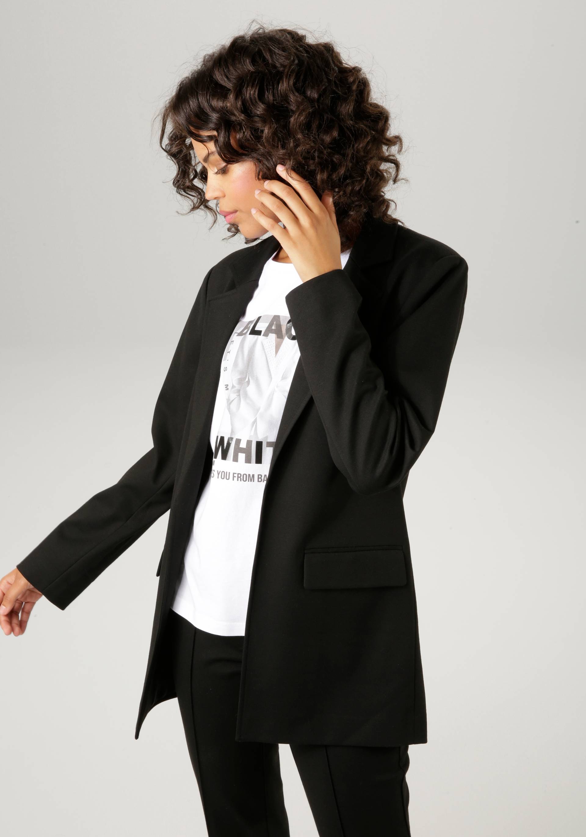 Aniston CASUAL Longblazer, mit Reverskragen Aniston CASUAL Longblazer, mit Reverskragen von Aniston CASUAL