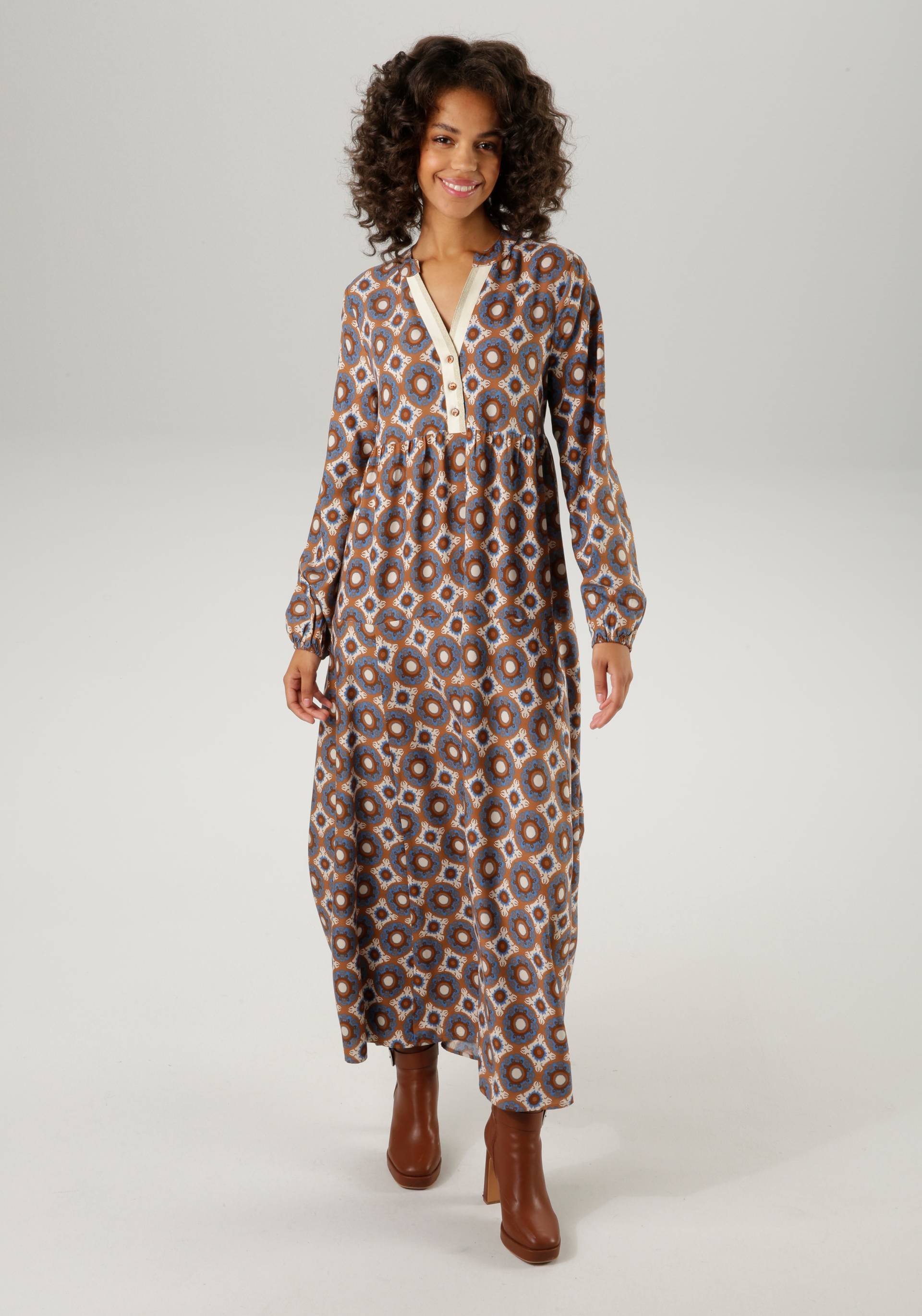 Aniston CASUAL Maxikleid, mit fantasievollem Mandala-Druck Aniston CASUAL Maxikleid, mit fantasievollem Mandala-Druck von Aniston CASUAL
