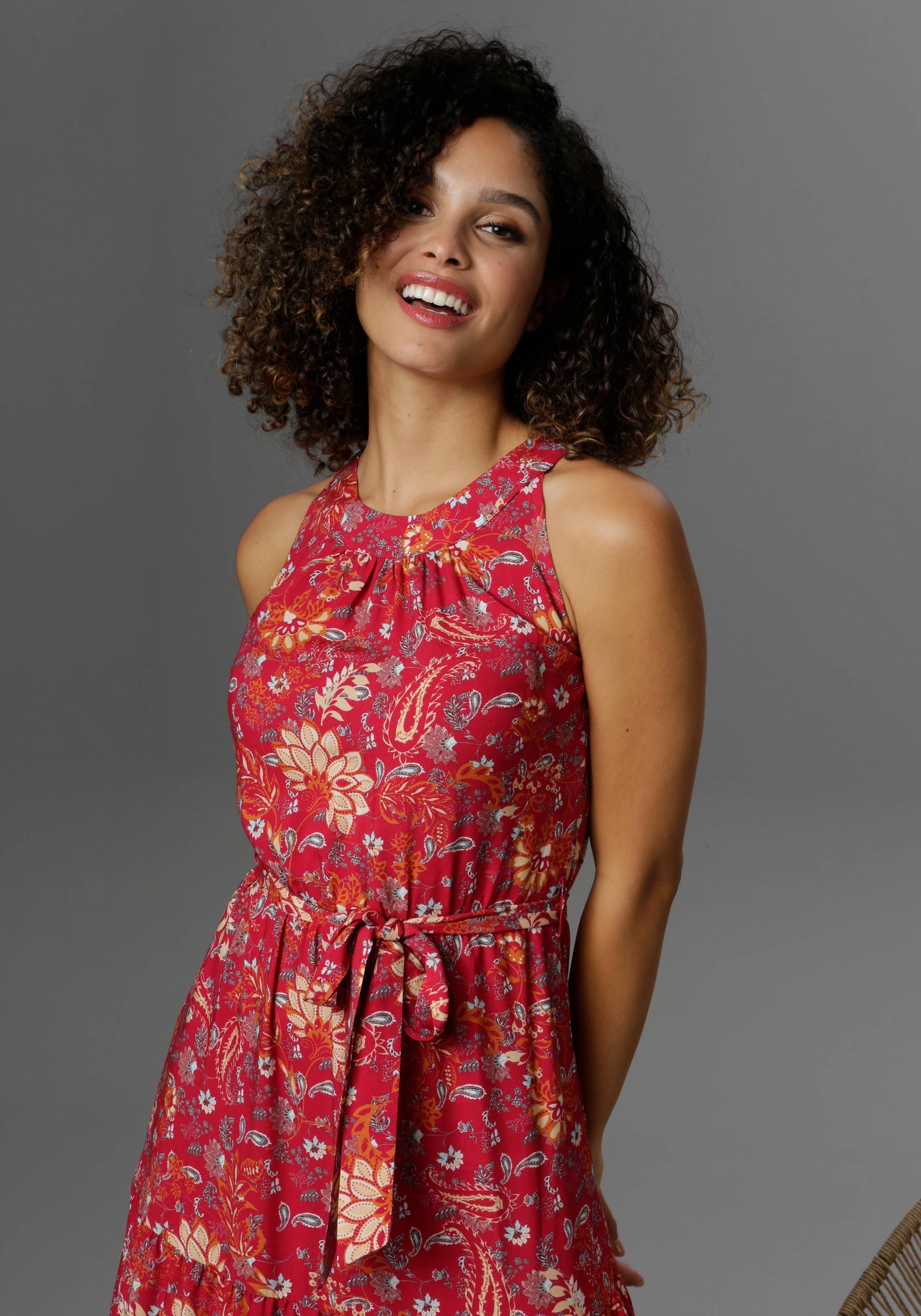 Aniston CASUAL Sommerkleid, mit fantasievollem Blumendruck Aniston CASUAL Sommerkleid, mit fantasievollem Blumendruck von Aniston CASUAL