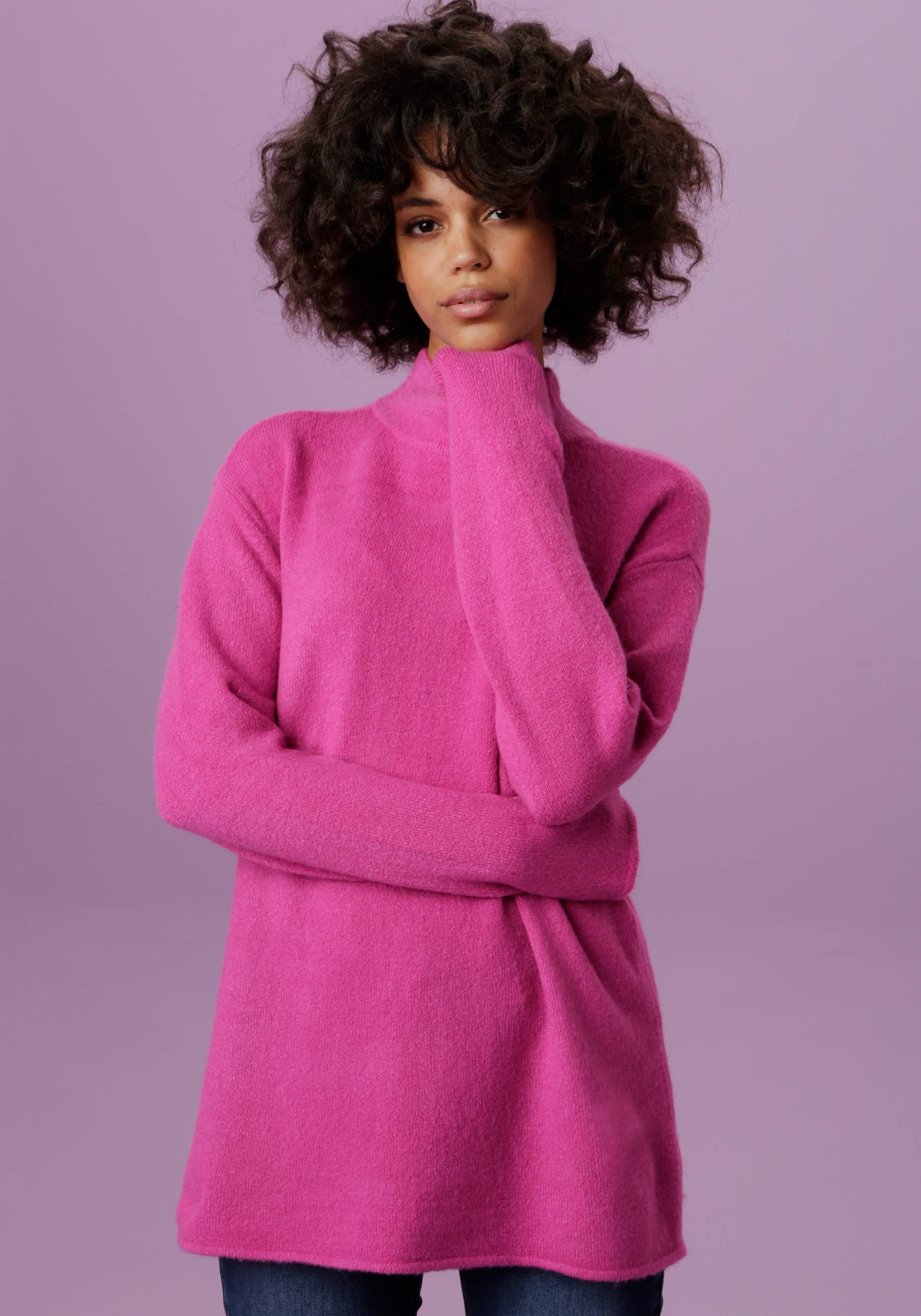 Aniston CASUAL Strickpullover, mit Stehkragen Aniston CASUAL Strickpullover, mit Stehkragen von Aniston CASUAL