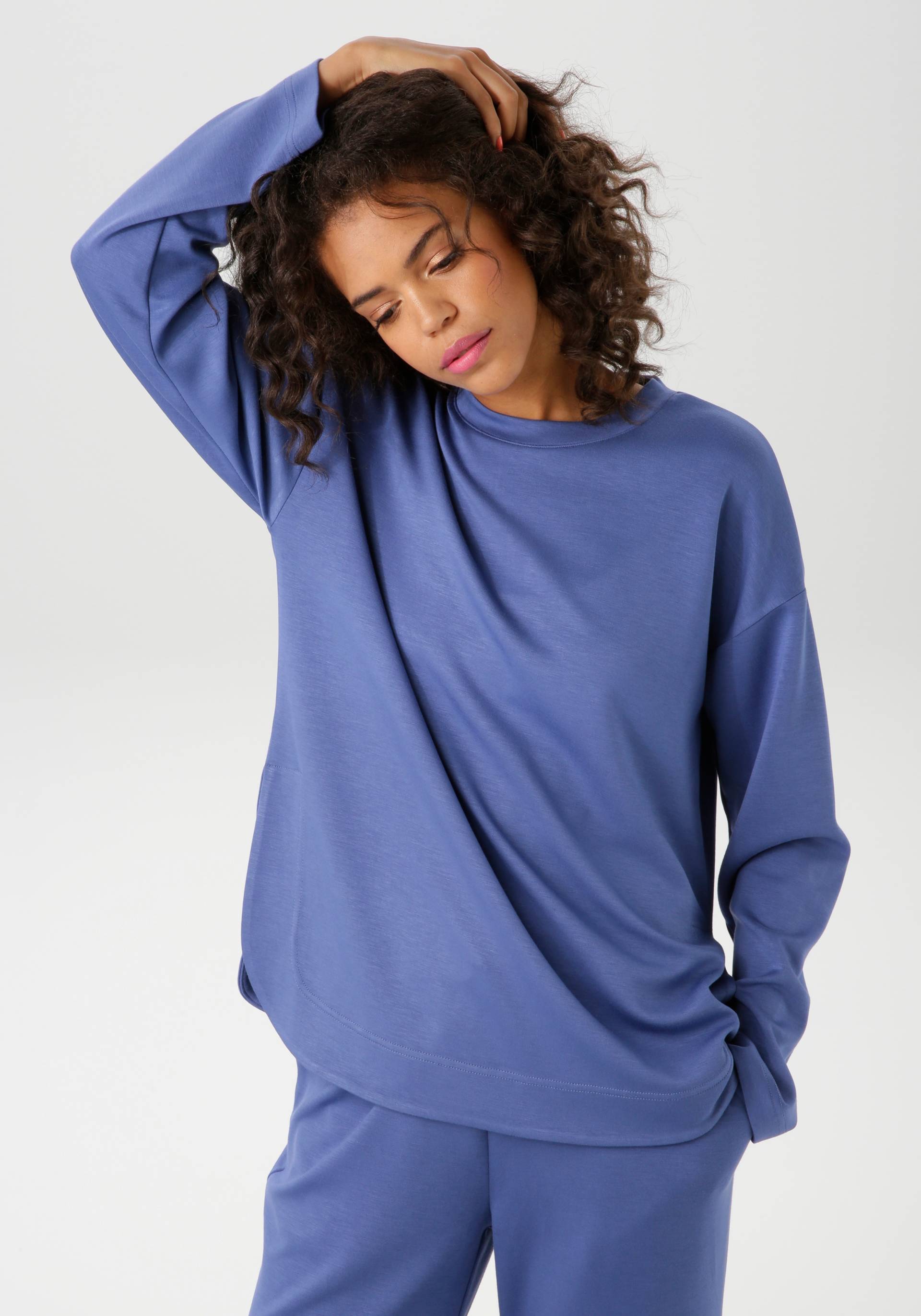 Aniston CASUAL Sweatshirt, in trendiger Farbpalette - NEUE KOLLEKTION von Aniston CASUAL