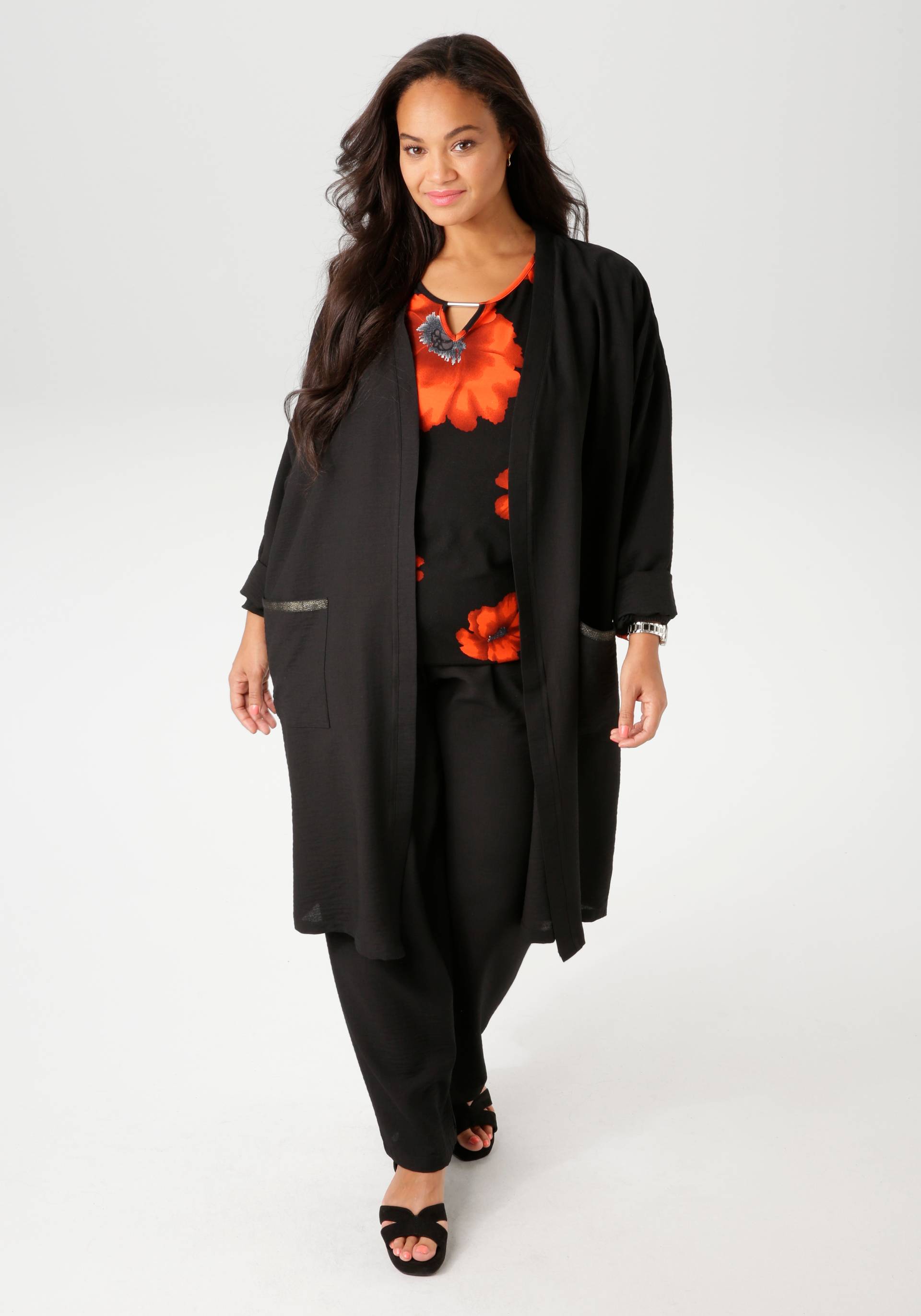 Aniston PLUS Langjacke, aus strukturierter Ware - NEUE KOLLEKTION Aniston PLUS Langjacke, aus strukturierter Ware - NEUE KOLLEKTION von Aniston PLUS