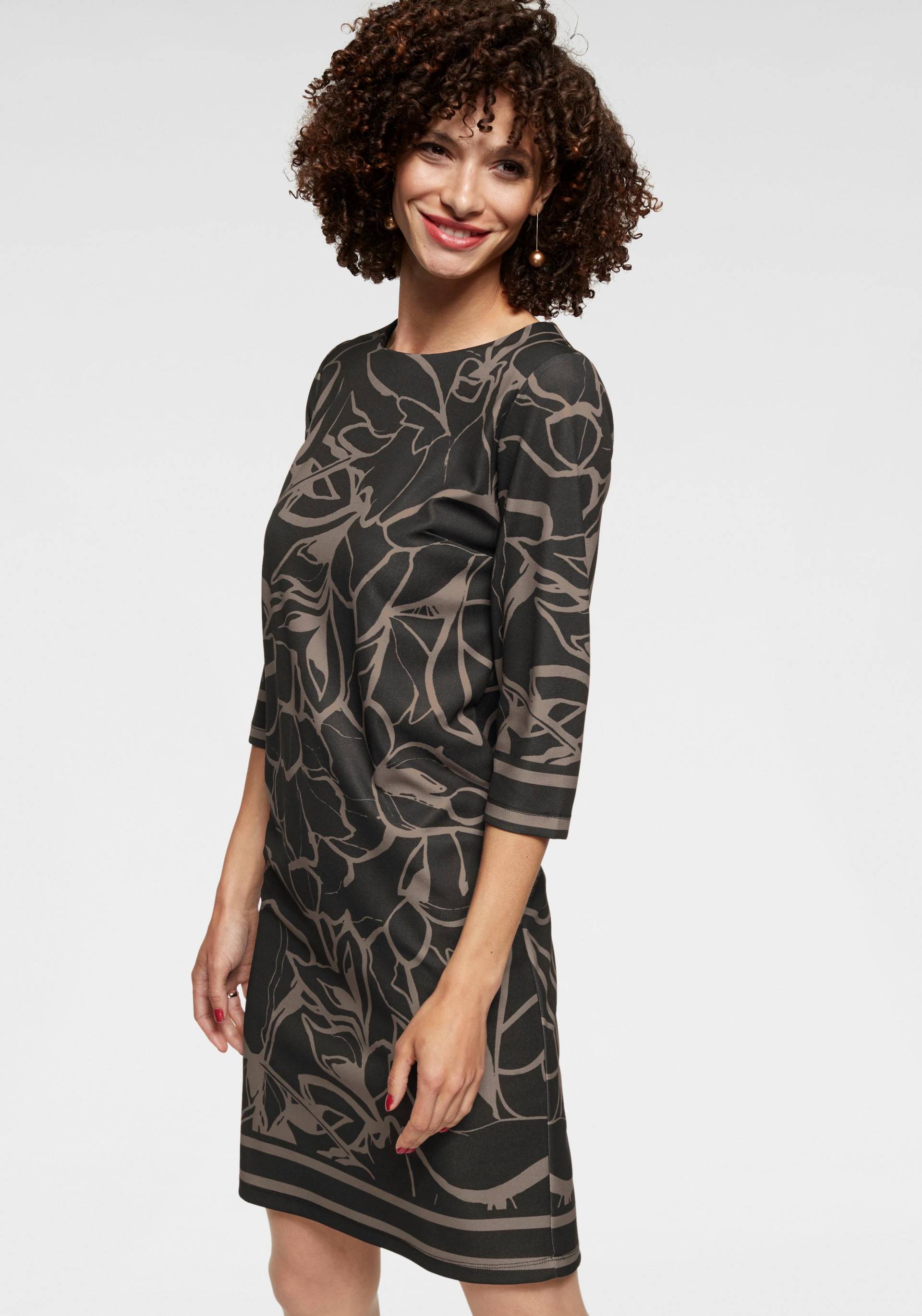 Aniston SELECTED Jerseykleid, mit interessantem Allover-Print Aniston SELECTED Jerseykleid, mit interessantem Allover-Print von Aniston SELECTED