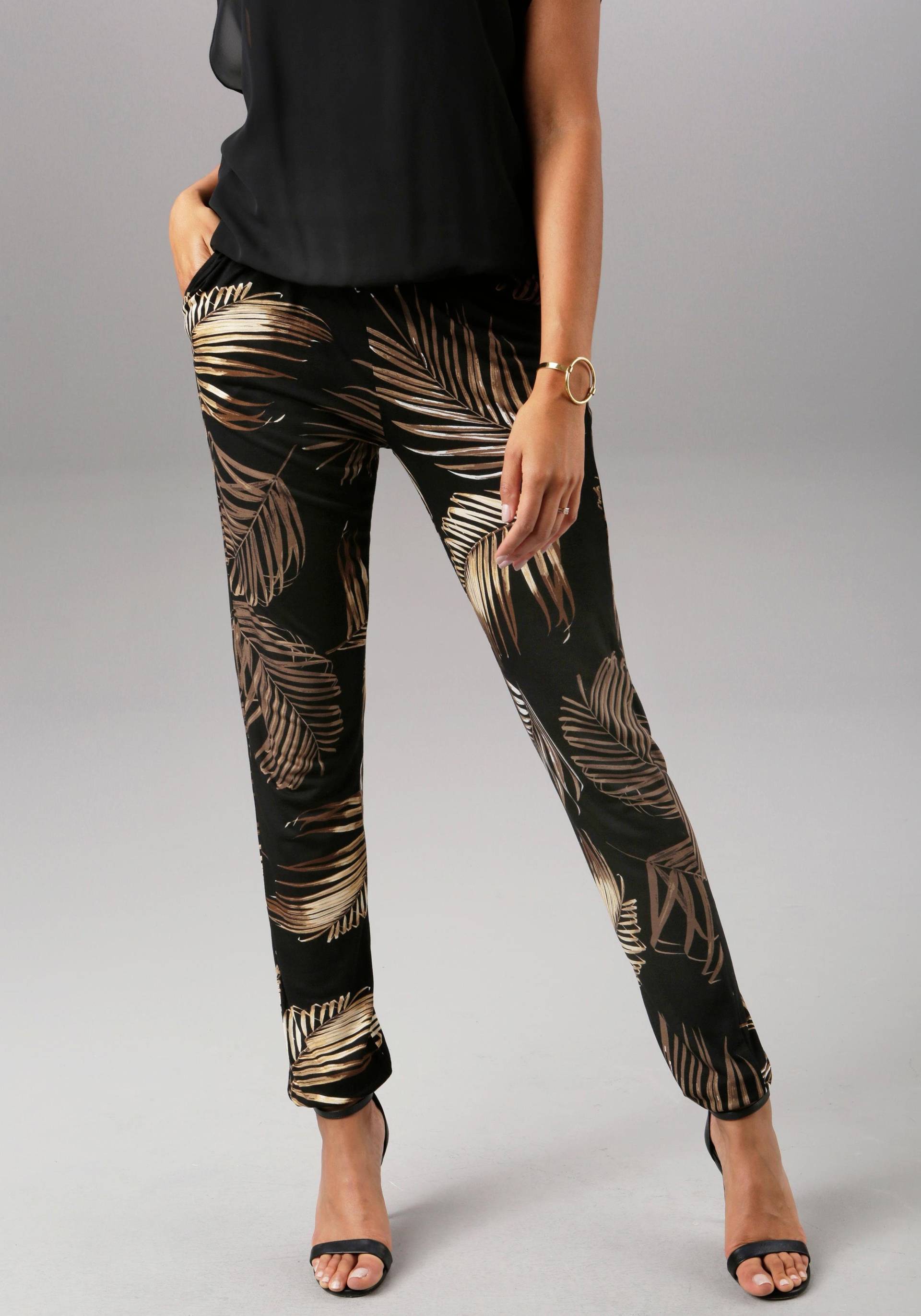 Aniston SELECTED Schlupfhose, im Allover-Print Aniston SELECTED Schlupfhose, im Allover-Print von Aniston SELECTED