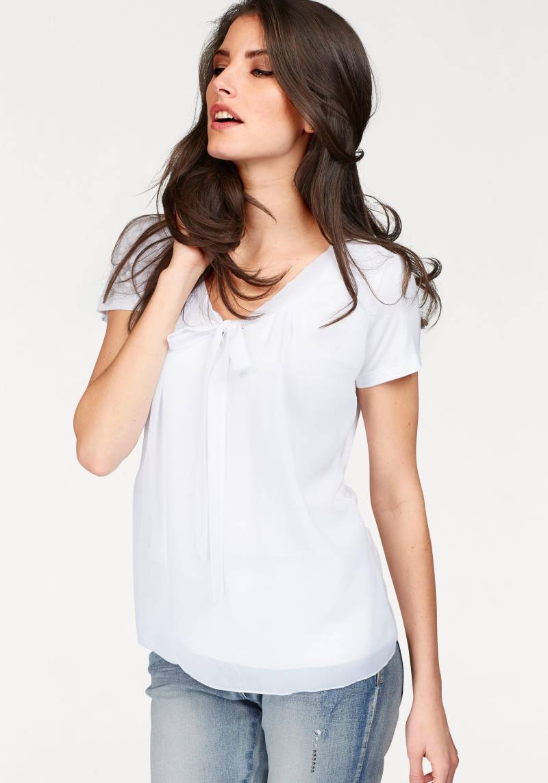 Aniston SELECTED Shirtbluse, mit gedoppeltem Vorderteil von Aniston SELECTED