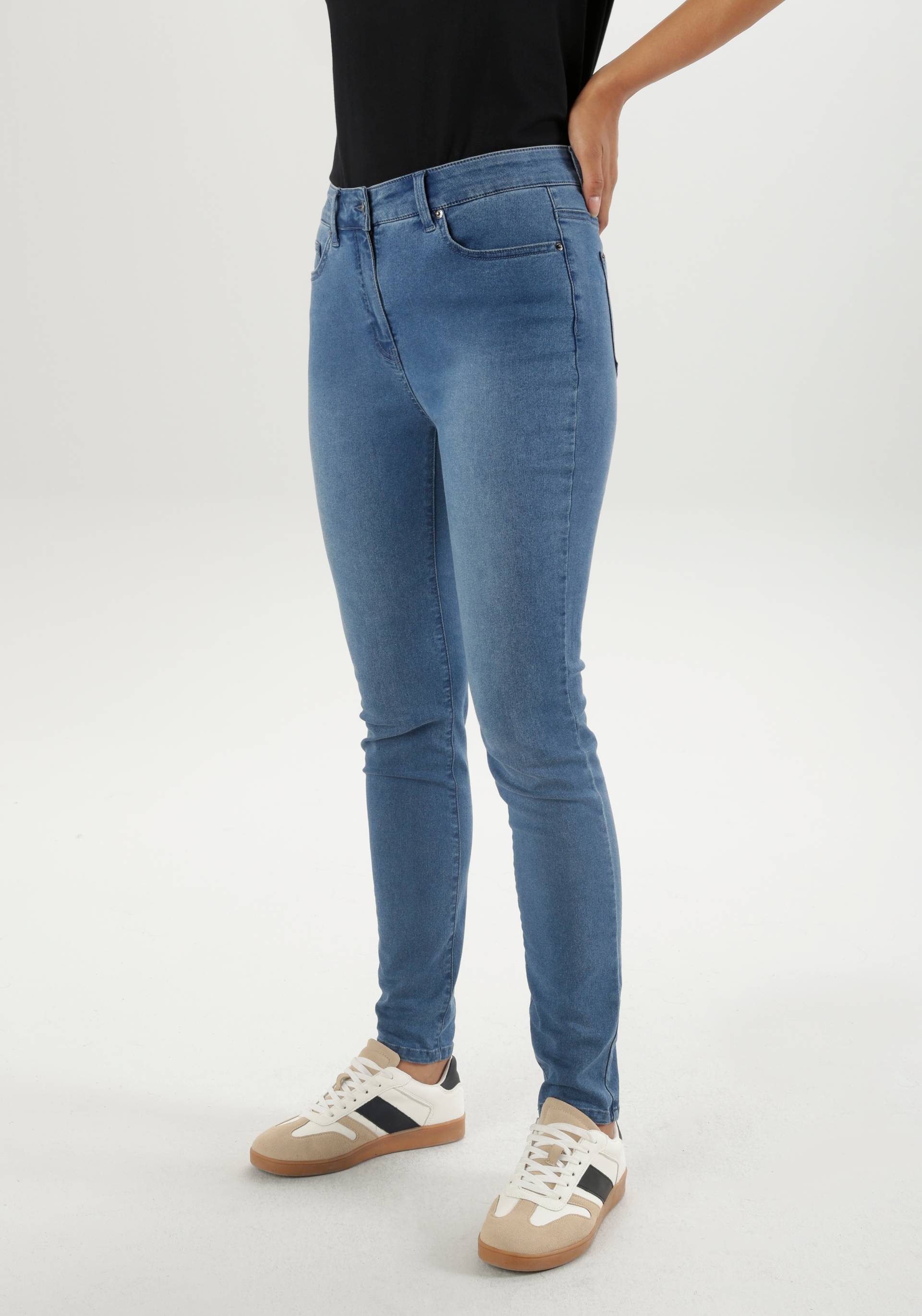 Aniston SELECTED Skinny-fit-Jeans, normal waist Aniston SELECTED Skinny-fit-Jeans, normal waist von Aniston SELECTED