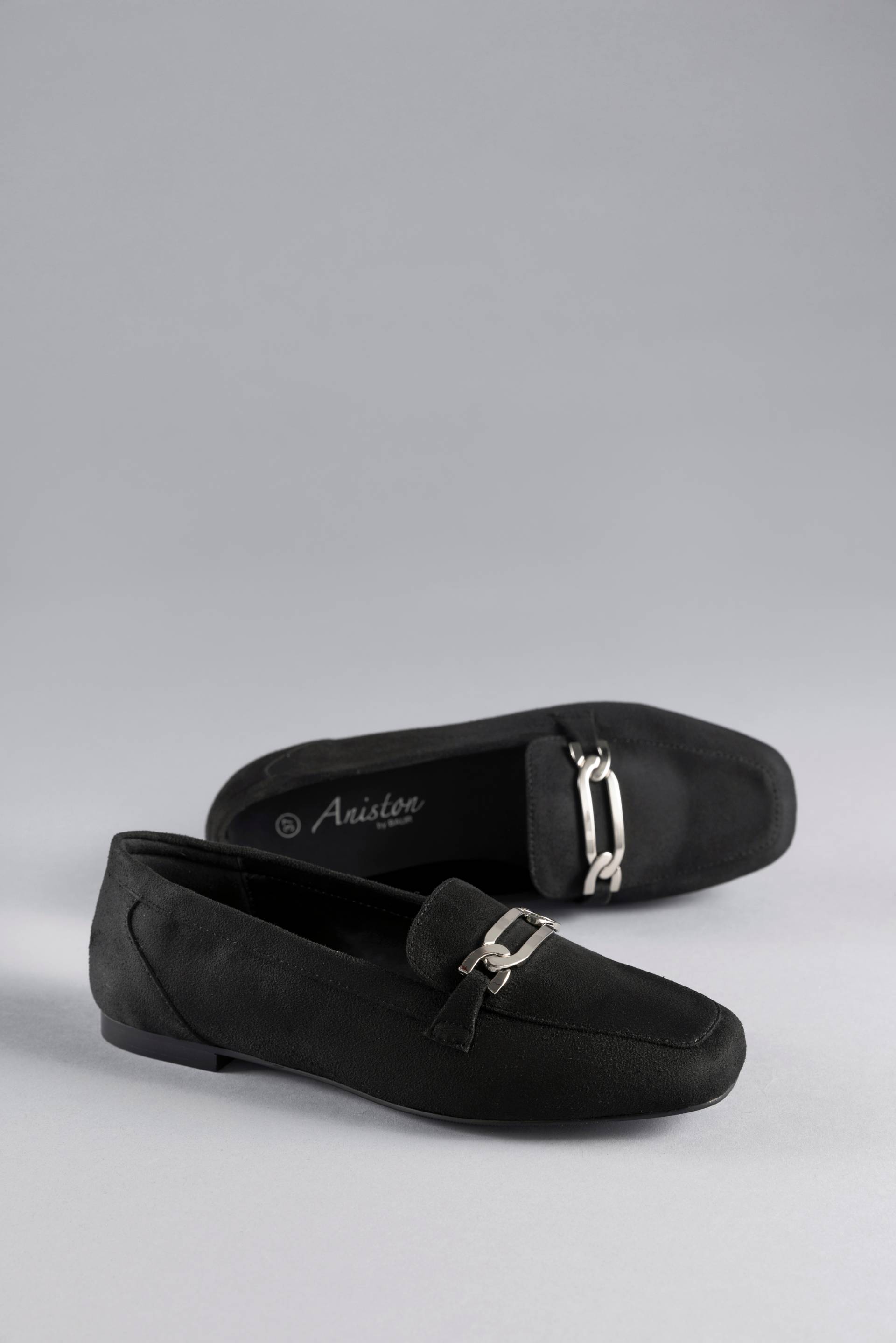 Aniston SHOES Loafer, Slipper, Schlupfschuh, Flat, Schmuckspange - NEUE KOLLEKTION Aniston SHOES Loafer, Slipper, Schlupfschuh, Flat, Schmuckspange - NEUE KOLLEKTION von Aniston SHOES