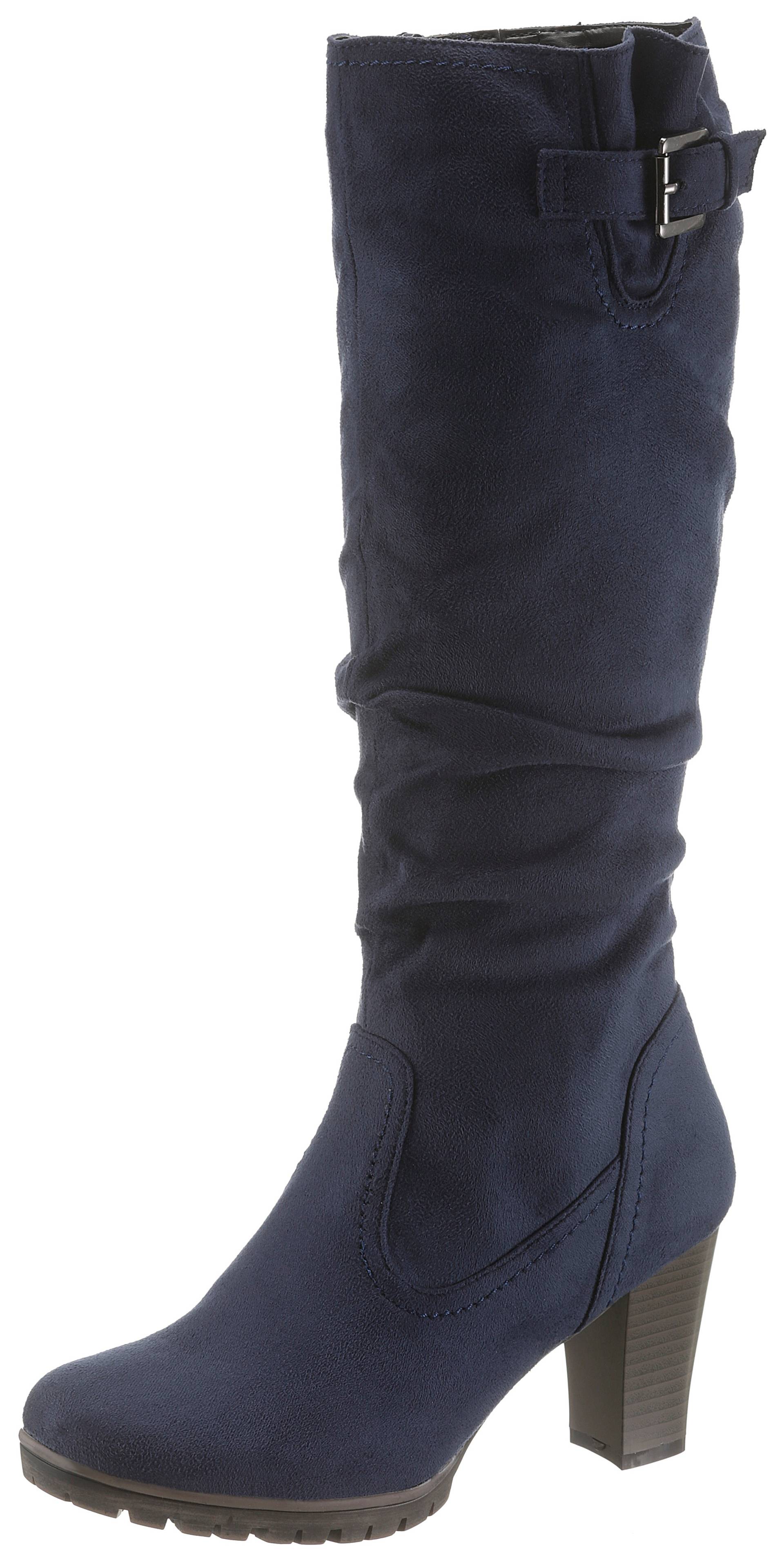 Aniston SHOES Stiefel, mit Raffungen am slouchy Schaft - NEUE KOLLEKTION von Aniston SHOES