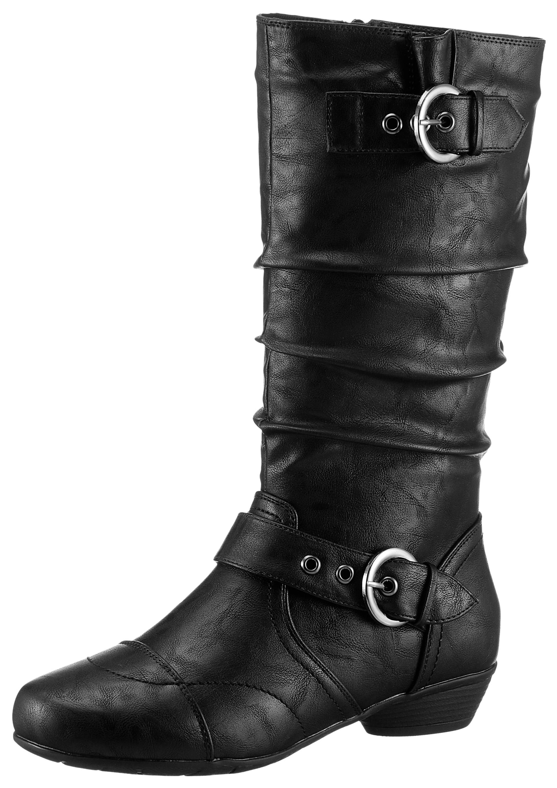 Aniston SHOES Stiefel, mit gerafftem Schaft - NEUE KOLLEKTION von Aniston SHOES