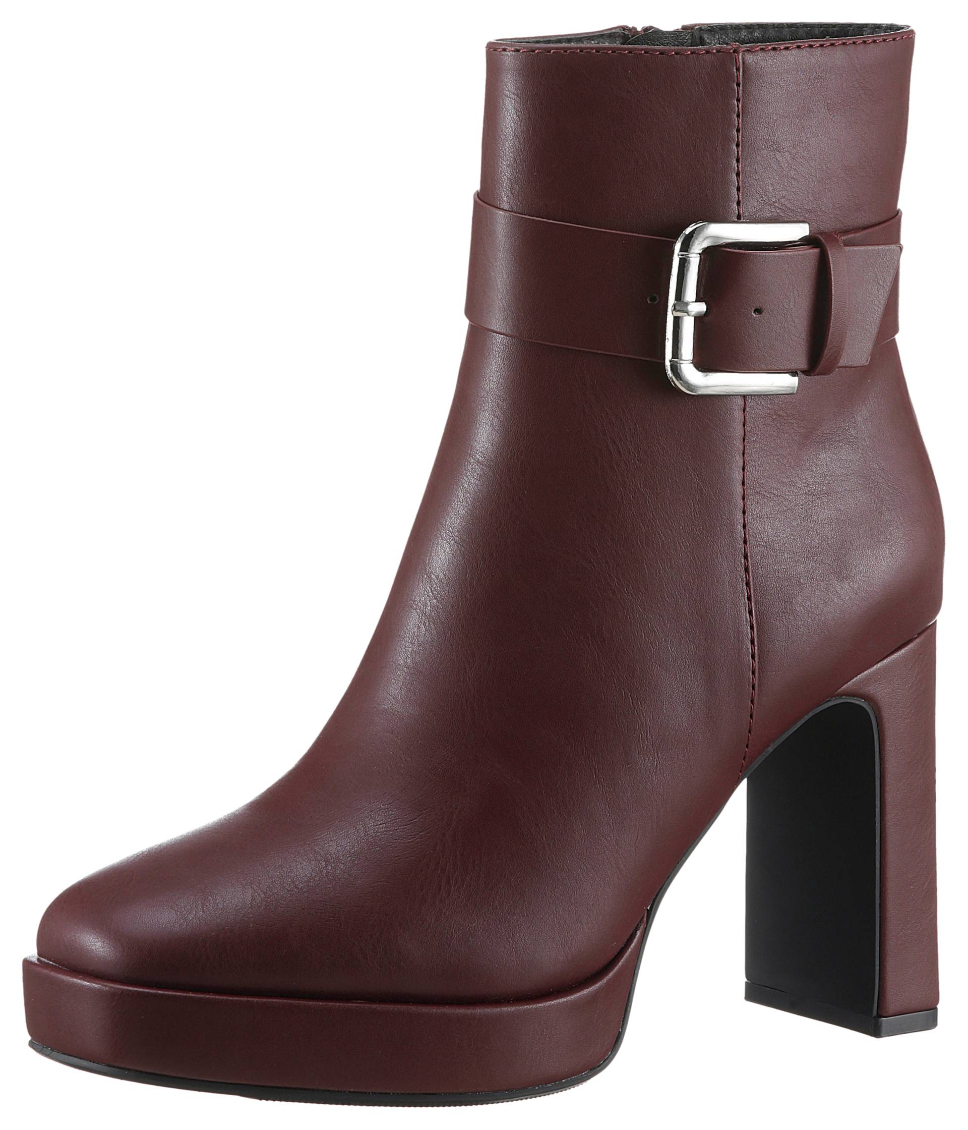 Aniston SHOES Stiefelette, Abendstiefelette mit Plateau - NEUE KOLLEKTION von Aniston SHOES