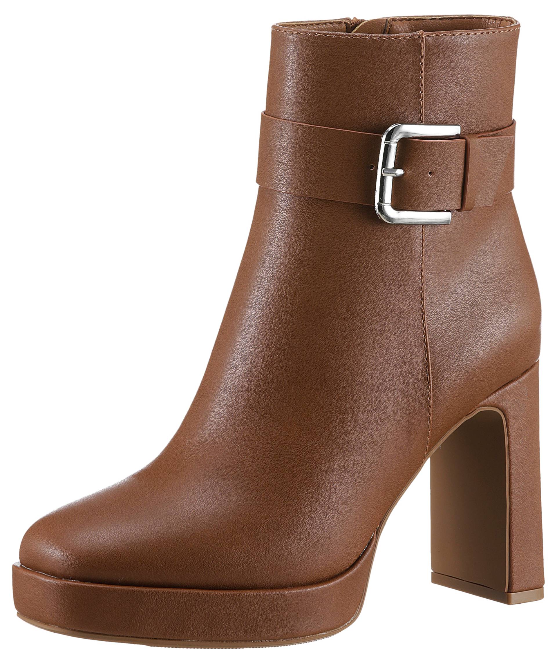 Aniston SHOES Stiefelette, Abendstiefelette mit Plateau - NEUE KOLLEKTION von Aniston SHOES