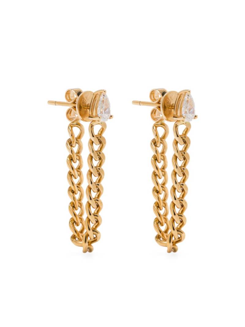 Anita Ko 18KT yellow gold diamond earrings von Anita Ko