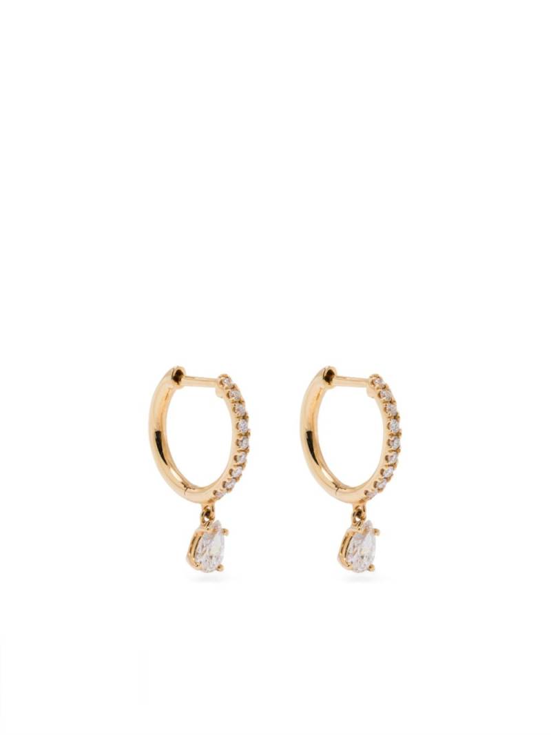 Anita Ko 18KT yellow gold diamond earrings von Anita Ko