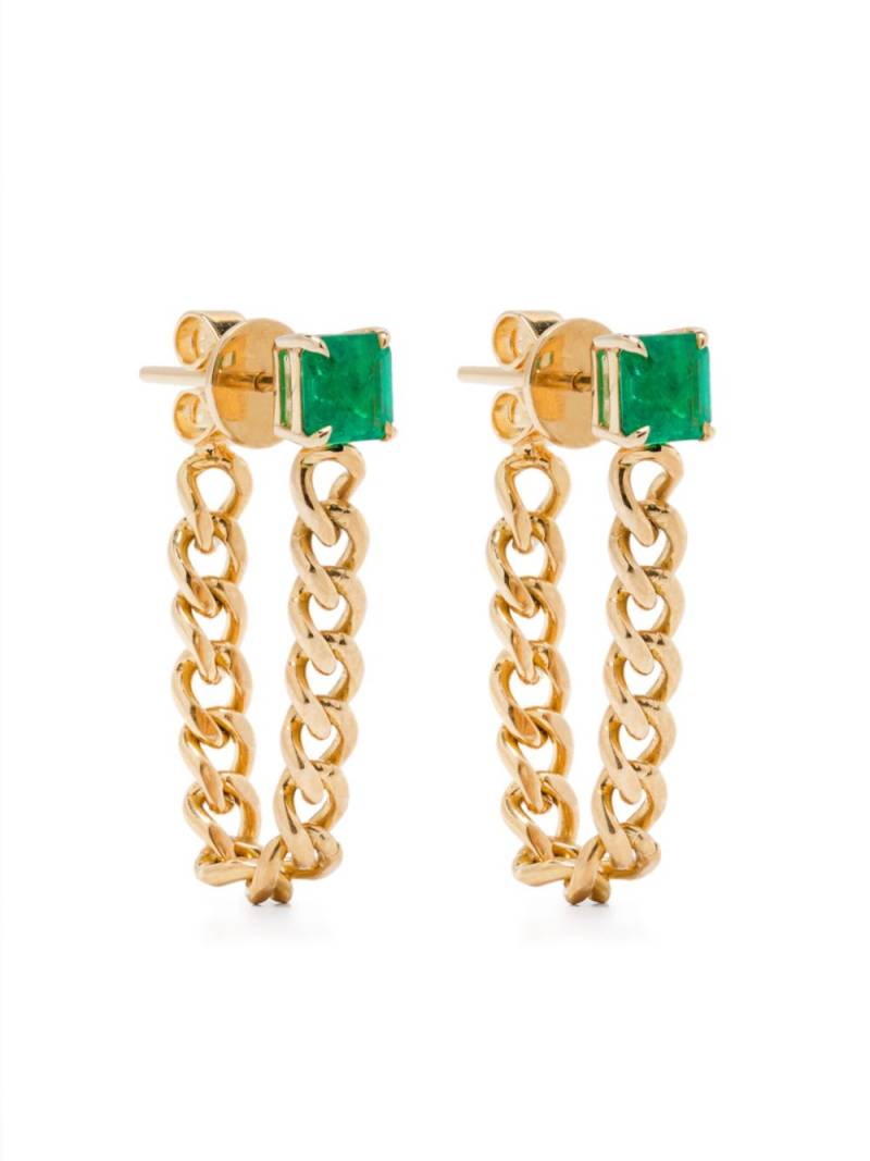 Anita Ko 18KT yellow gold emerald earrings von Anita Ko