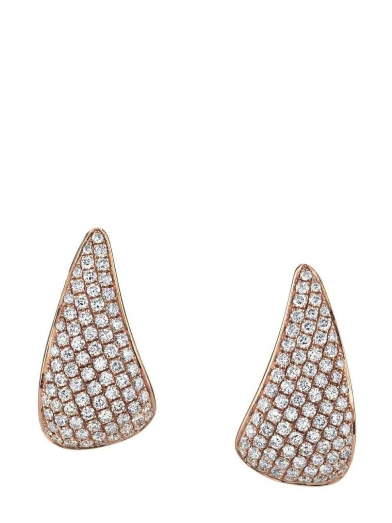 Anita Ko 18kt rose gold diamond claw earrings - Pink von Anita Ko