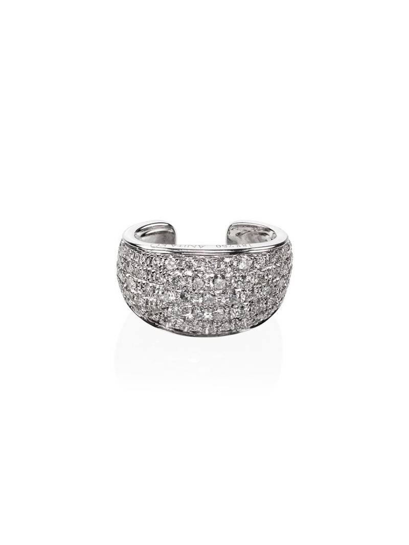 Anita Ko 18kt white gold galaxy diamond ear cuff - Silver von Anita Ko