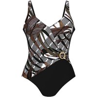 ANITA Damen Badeanzug Black Tourmaline schwarz | 40E von Anita