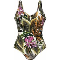 ANITA Damen Badeanzug Camilla Green Tropics olive | 38C von Anita