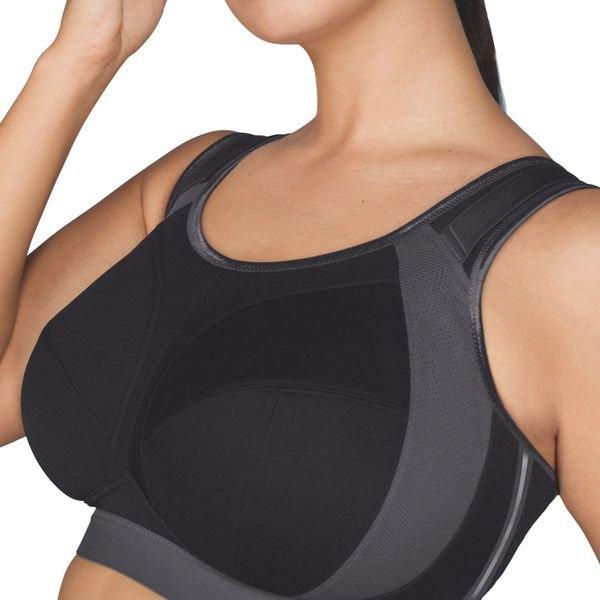 Anita - extreme control plus Sport BH, für Damen, Schwarz, Größe 75/G von Anita