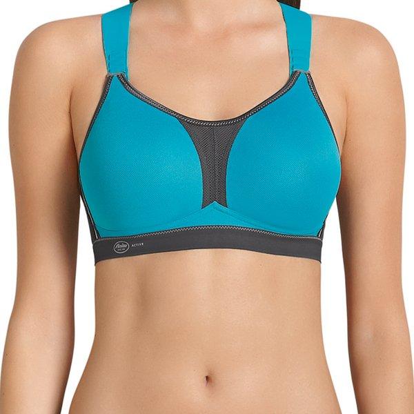 Dynamix Star Racerback - Sport Bh Damen Türkisblau A/90 von Anita