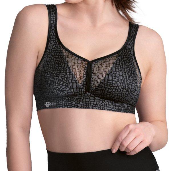 Anita - Air Control mit Delta Pad Sport-BH, für Damen, Gewittergrau, Größe 95/B von Anita